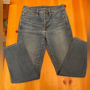 J. Crew Women's Straight Leg Jeans - Classic Denim